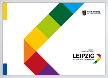 Logo & Broschüre: Cluster Kreativwirtschaft der Stadt Leipzig